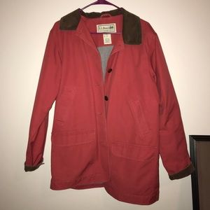 LL Bean Red Barn Jacket